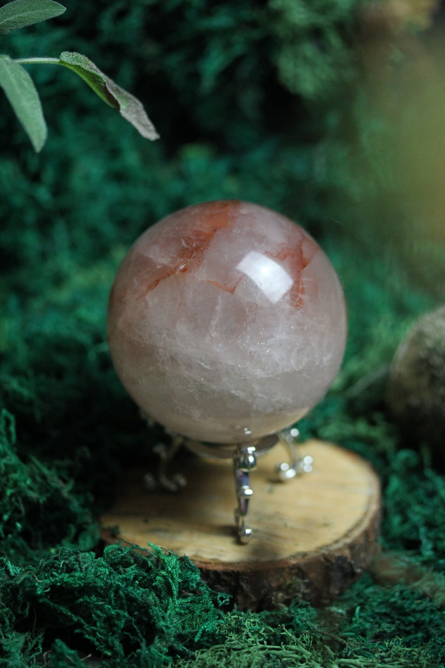 Fire Quartz Sphere FQ4