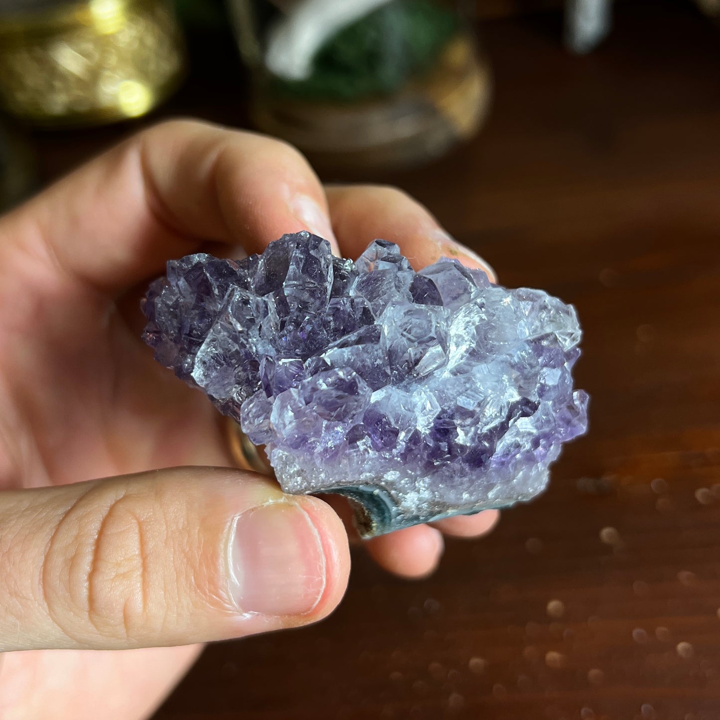 Roher Amethyst