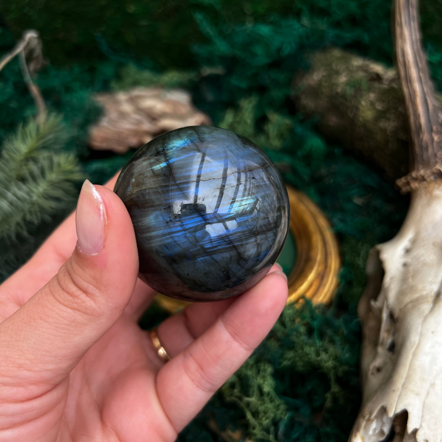 Blue Labradorite Sphere A+ BLS1