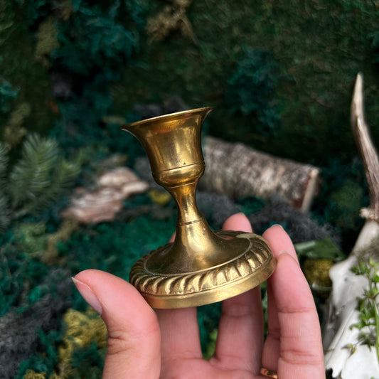 Brass Candle Holder CC33