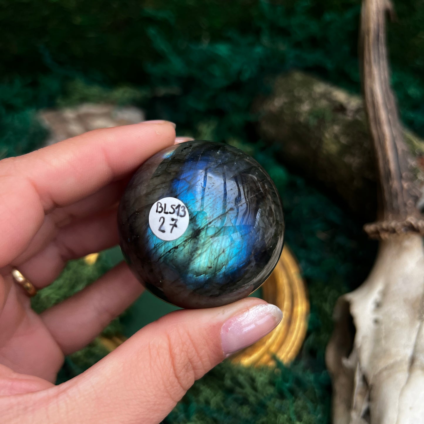 Blue Labradorite Sphere A+ BLS13