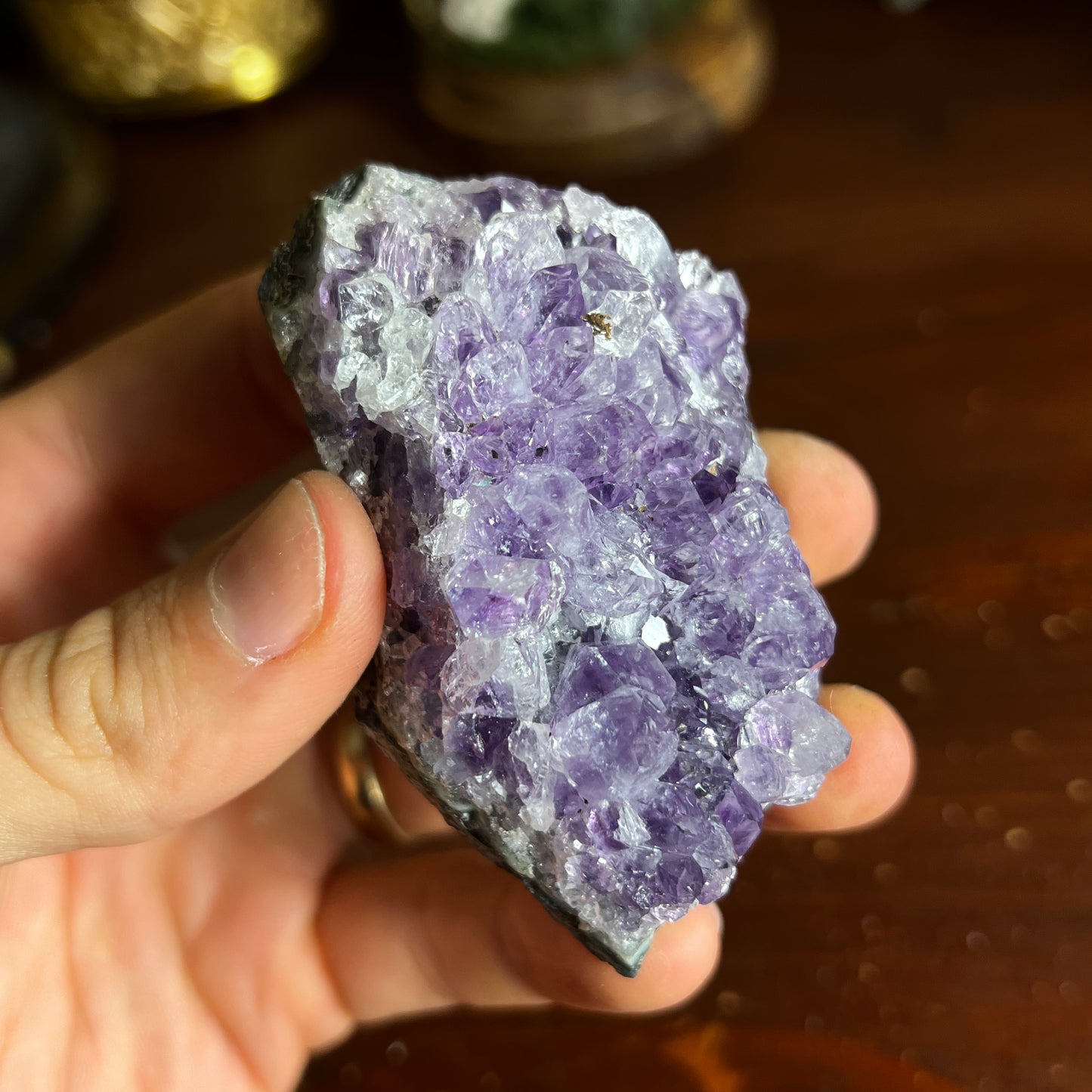 Roher Amethyst