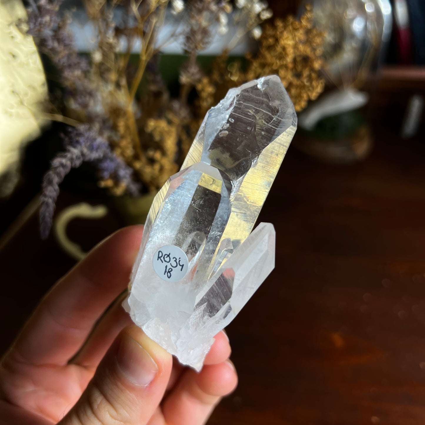 Raw Clear Quartz RQ34