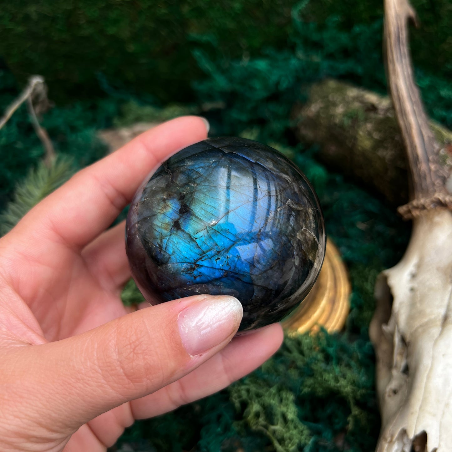 Blue Labradorite Sphere A+ BLS15