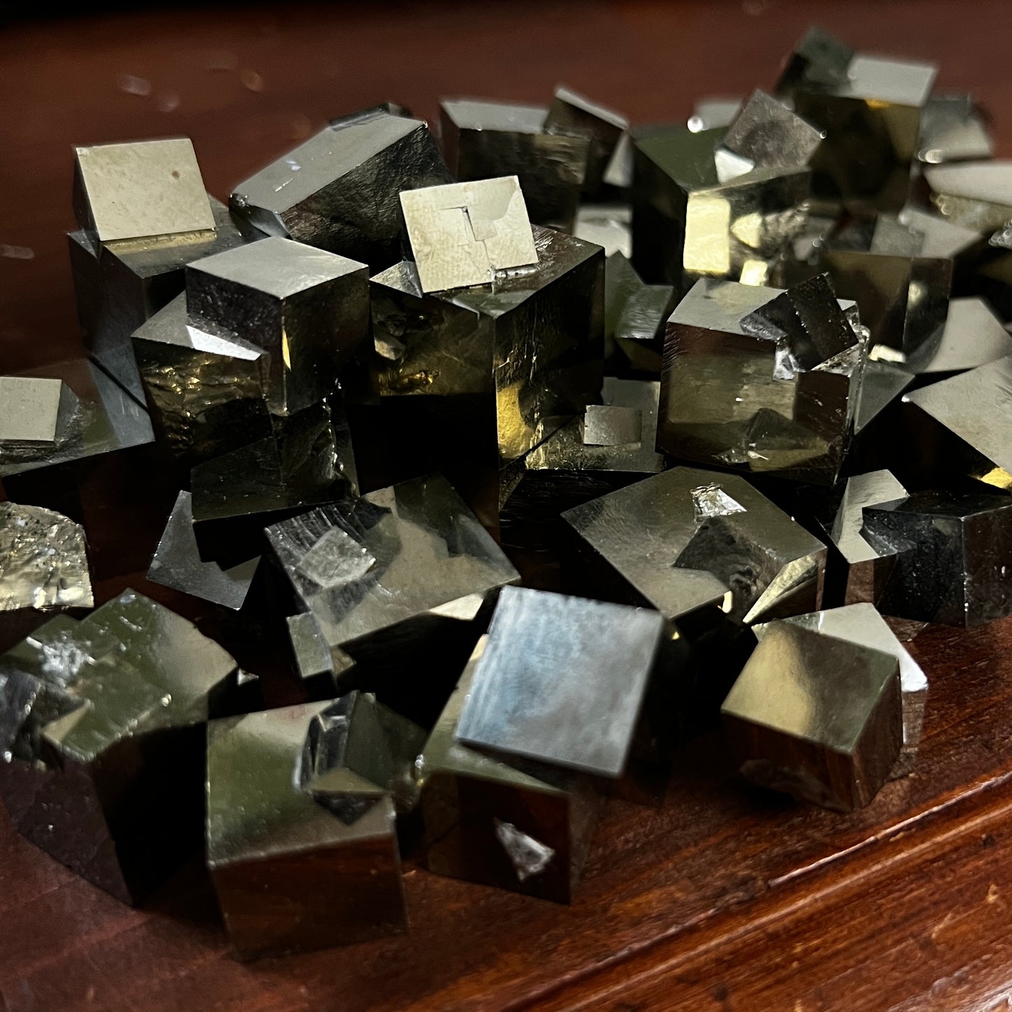 A+ Natural Pyrite Cube (Intuitively Picked)