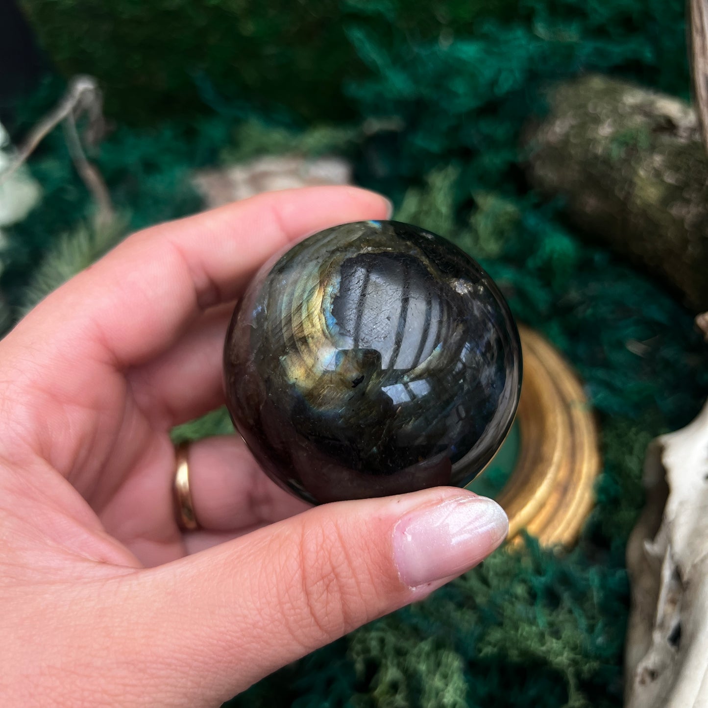 Blue Labradorite Sphere A+ BLS3