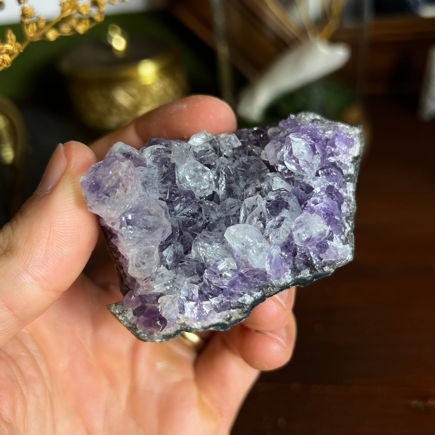 Roher Amethyst