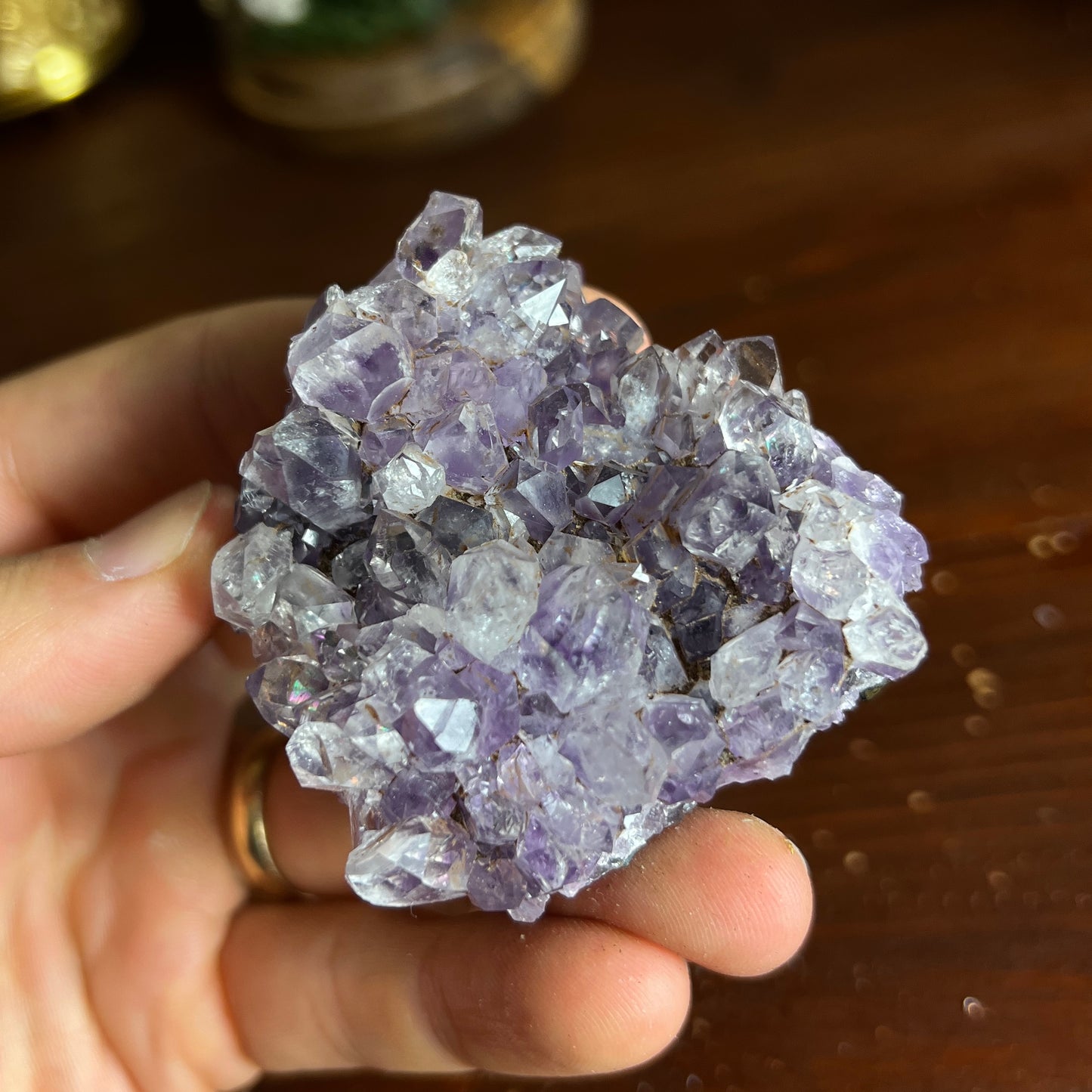 Roher Amethyst