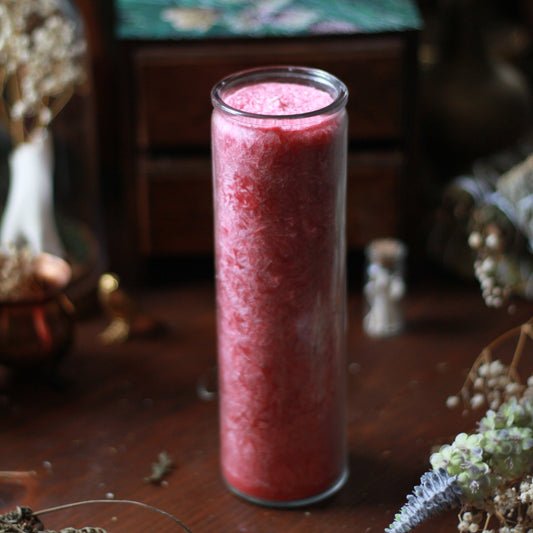 Red 7 Day Spell Candle