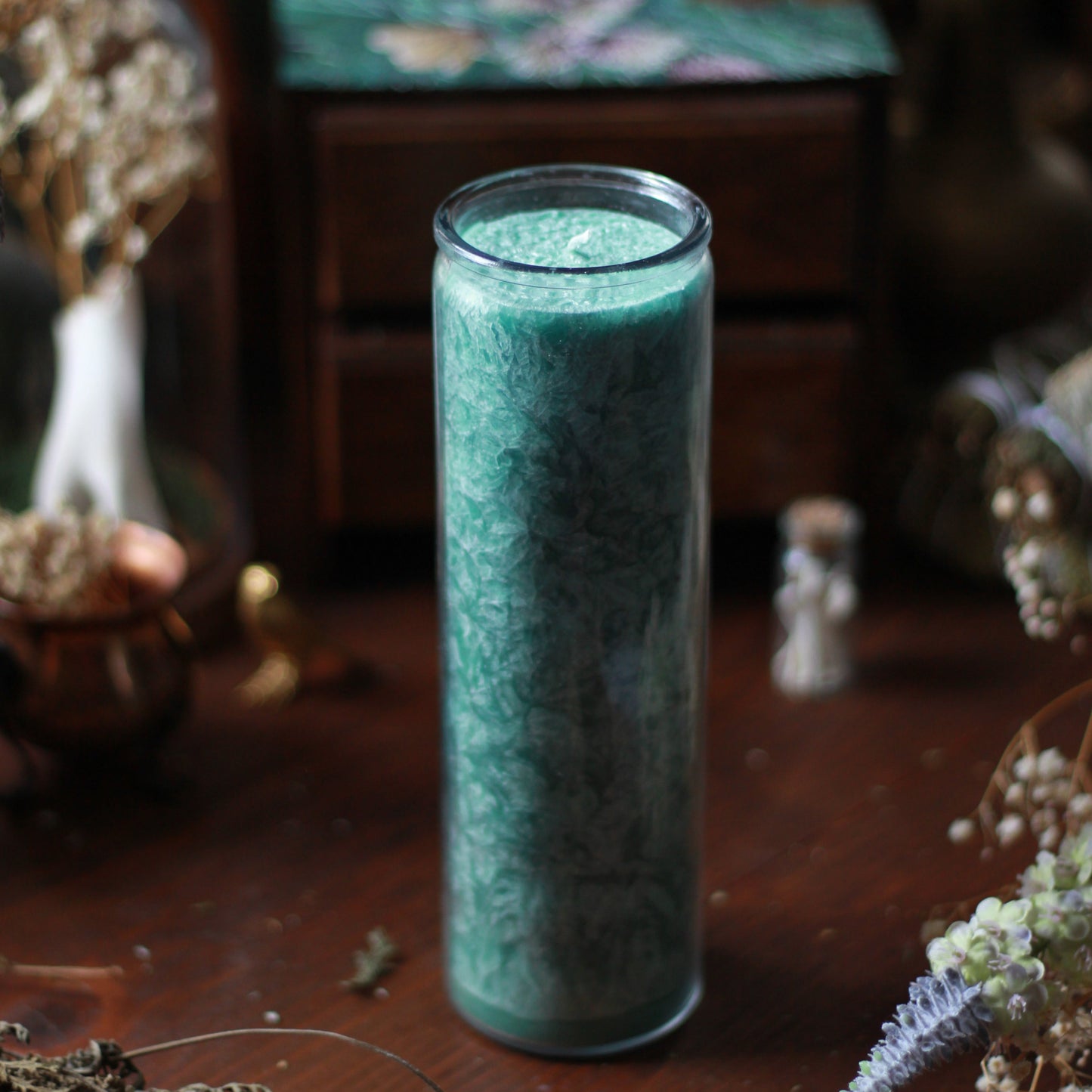 Green 7 Day Spell Candle