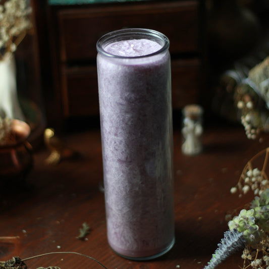 Purple 7 Day Spell Candle