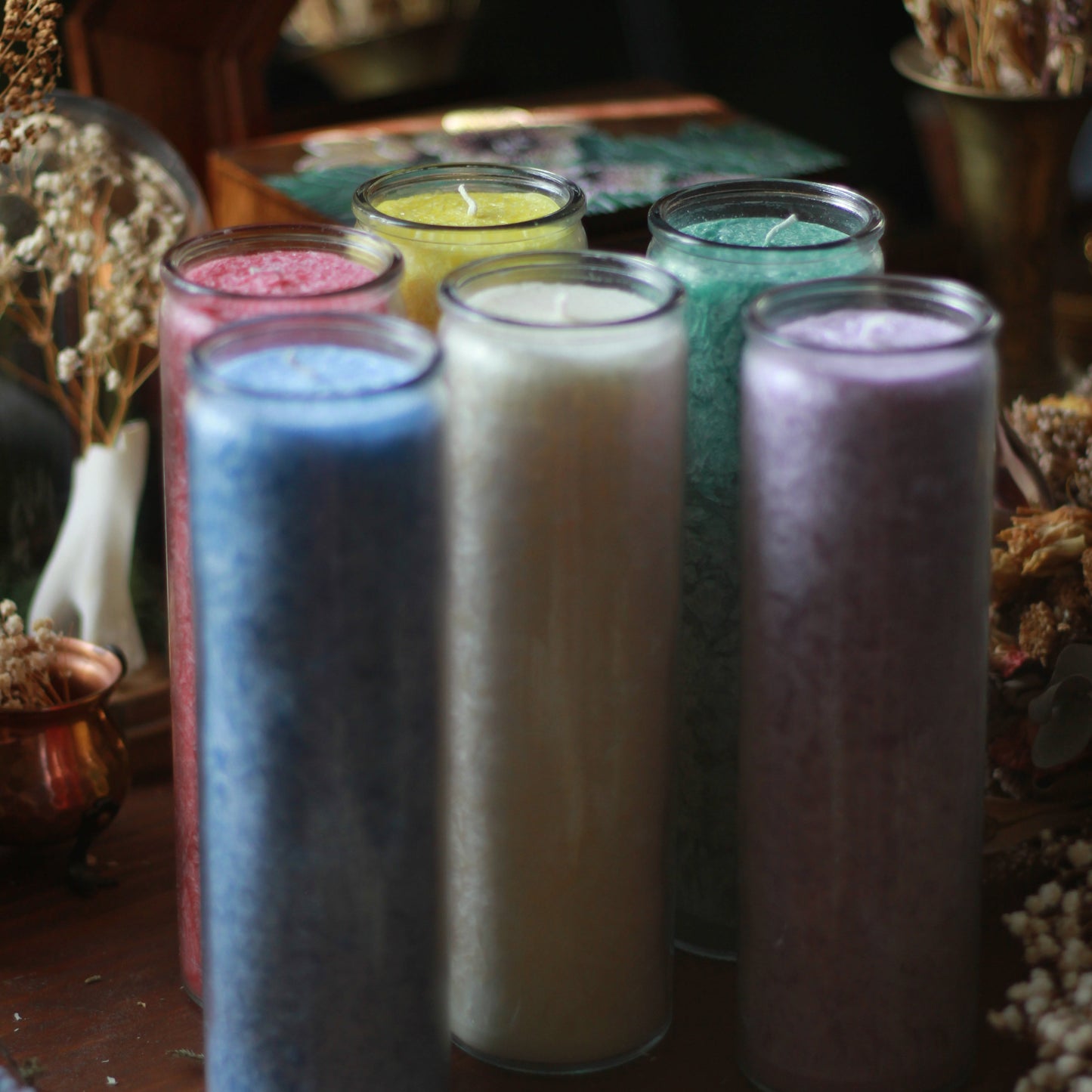 Purple 7 Day Spell Candle