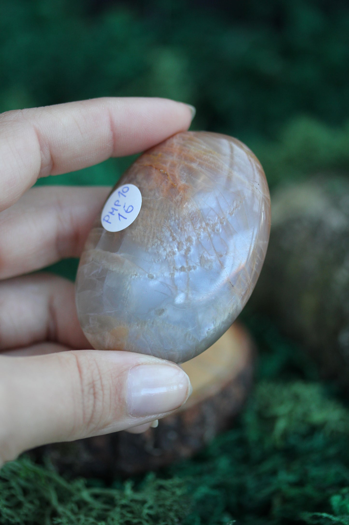 Peach Moonstone Palmstone PMP10