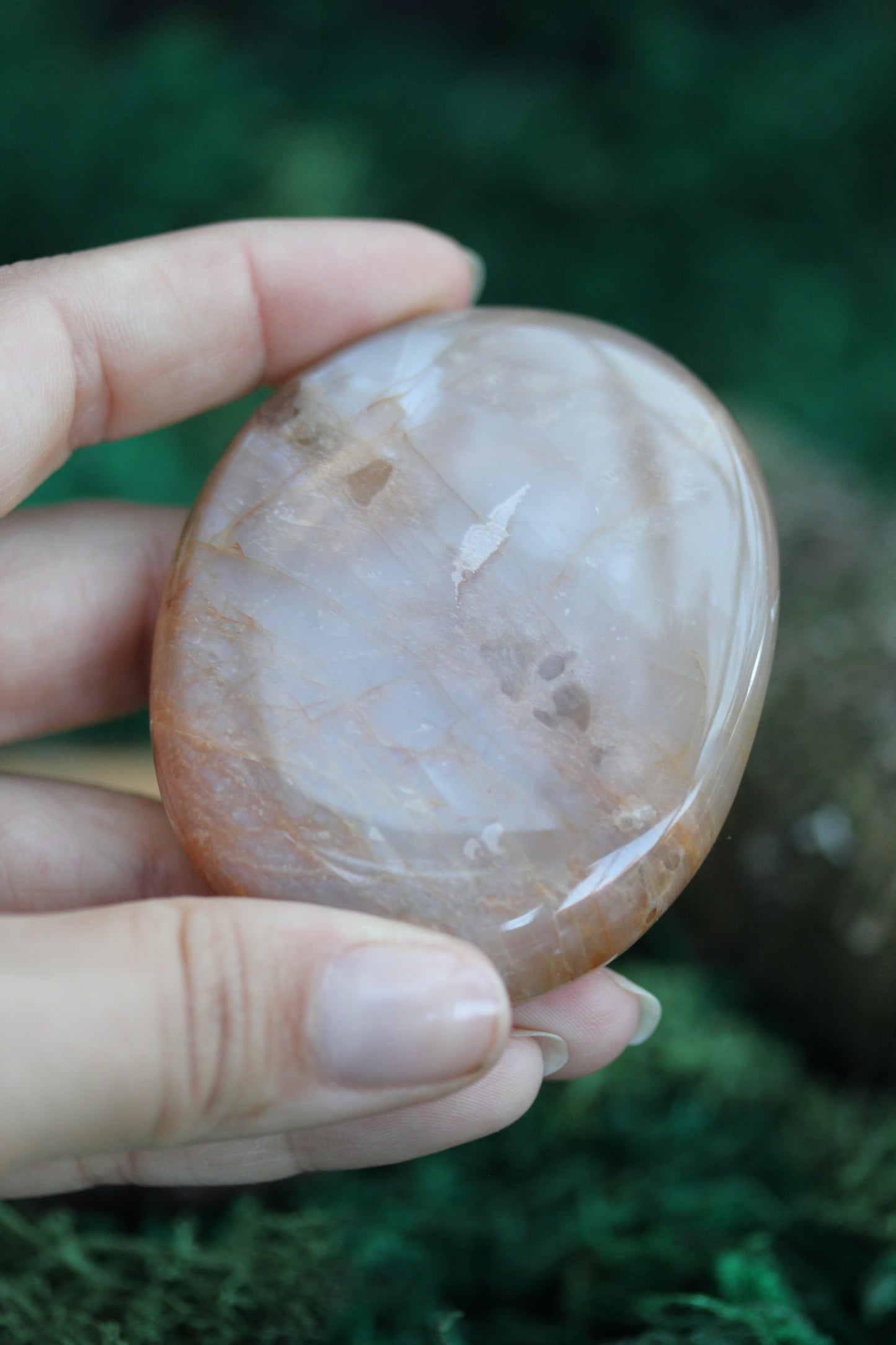 Peach Moonstone Palmstone PMP6