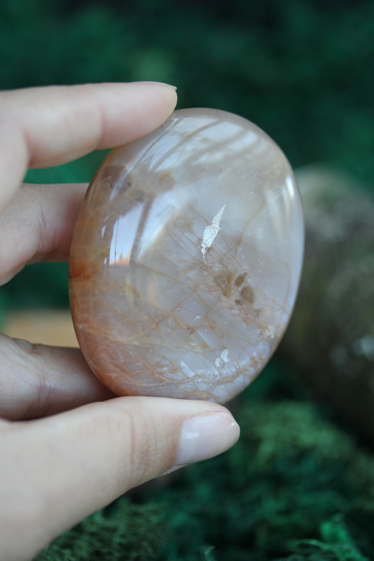 Peach Moonstone Palmstone PMP6