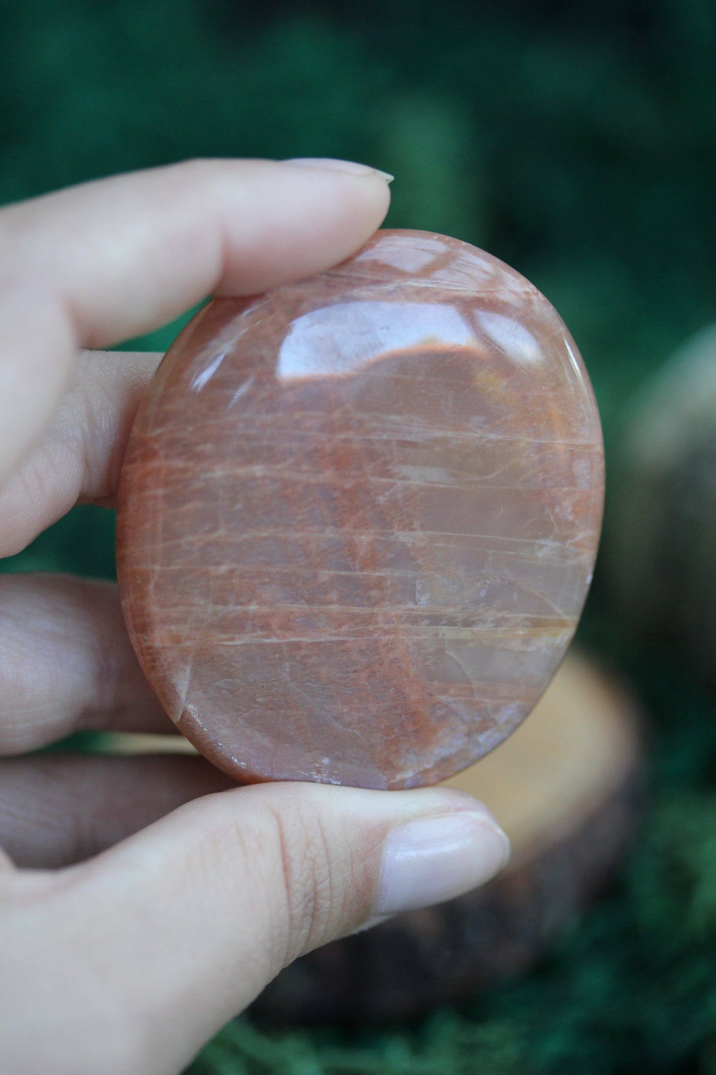 Peach Moonstone Palmstone PMP7