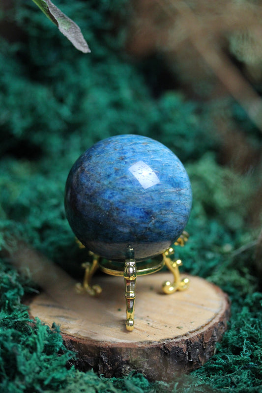 Blue Apatite Sphere BAS2
