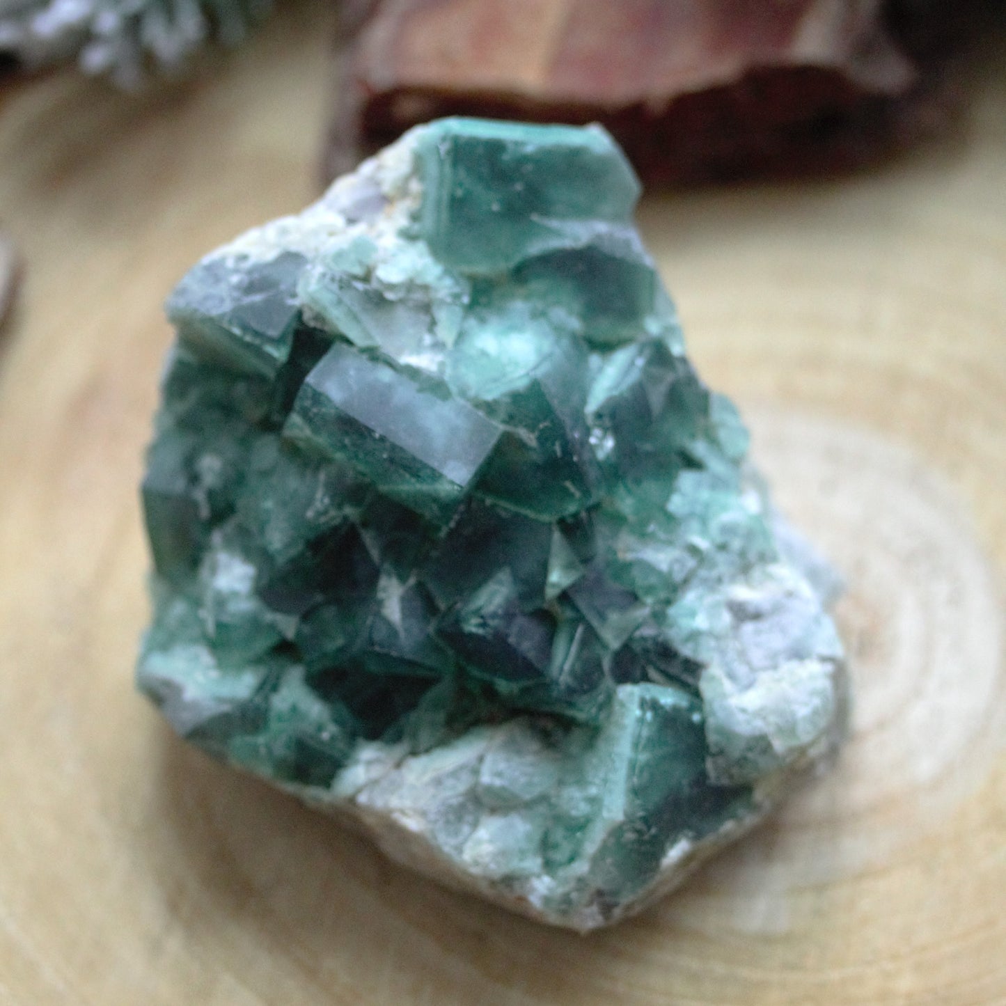 Raw Green Fluorite RF2