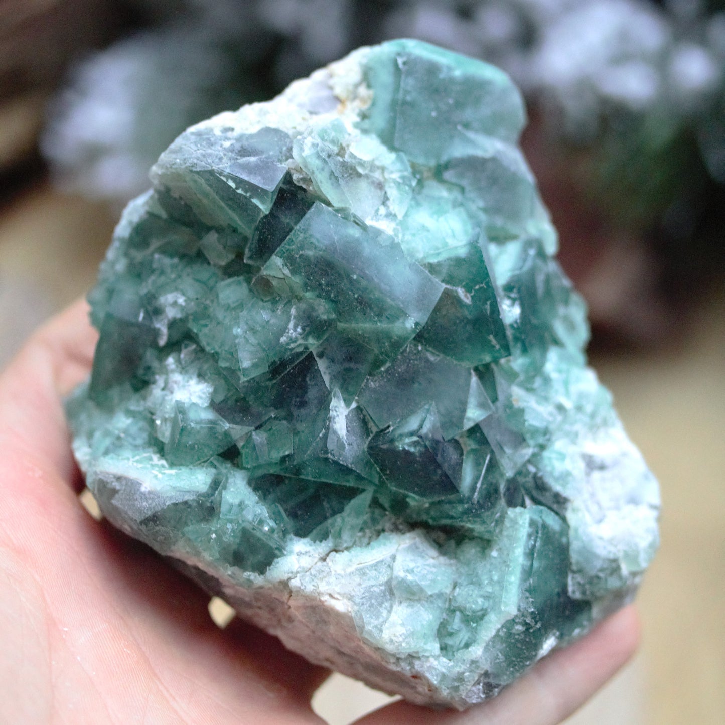 Raw Green Fluorite RF2