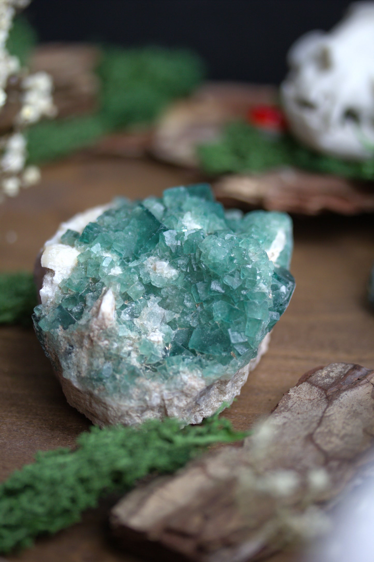 Raw Green Fluorite RF11