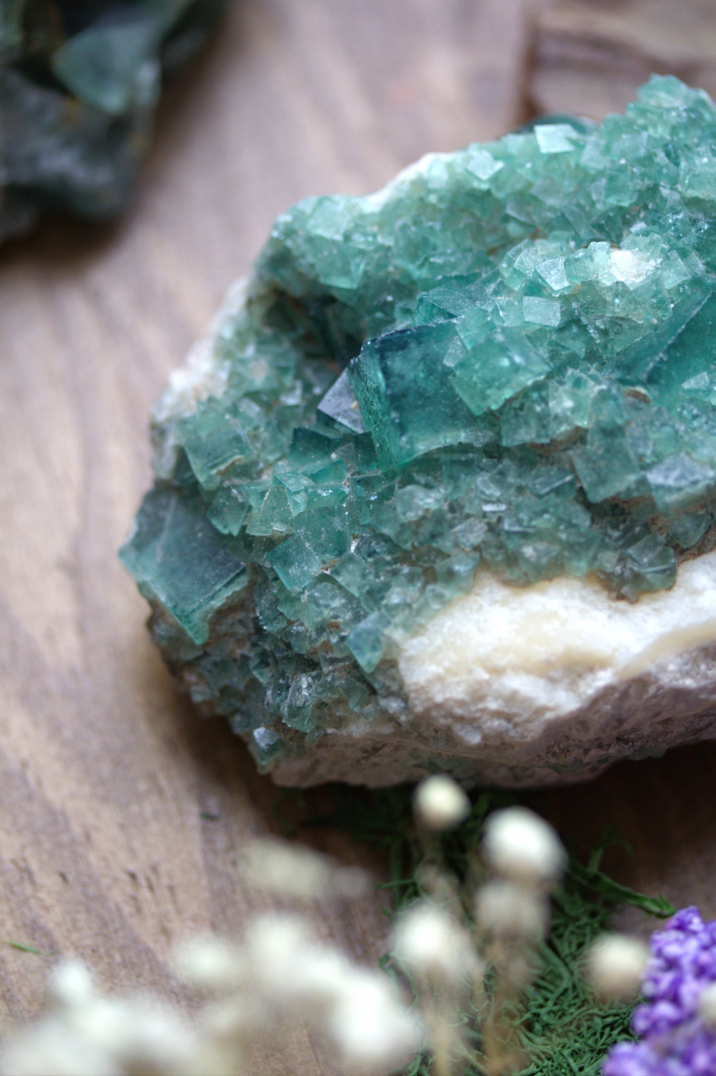 Raw Green Fluorite RF11